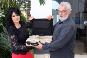 Monika Brummer e Abdellatif Adebibe