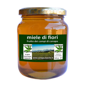 Il miele di canapa dell'azienda agricola Venturini Antonio